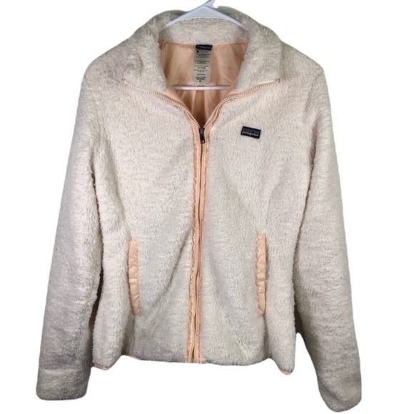 Patagonia Women's Full Zip Size Medium Fuzzy Fleece Jacket - Picture 1 of 7